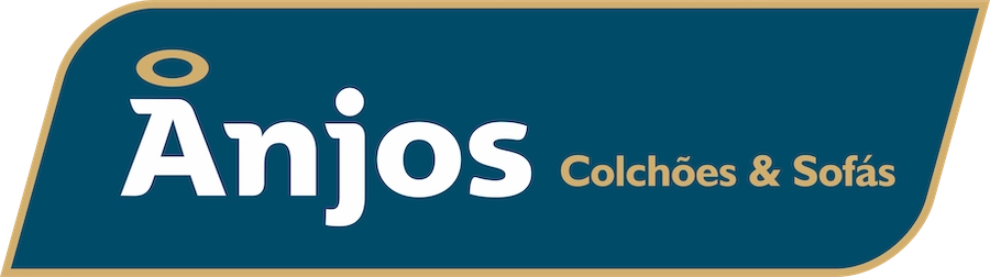 Logo Anjos Colchões e Sofás